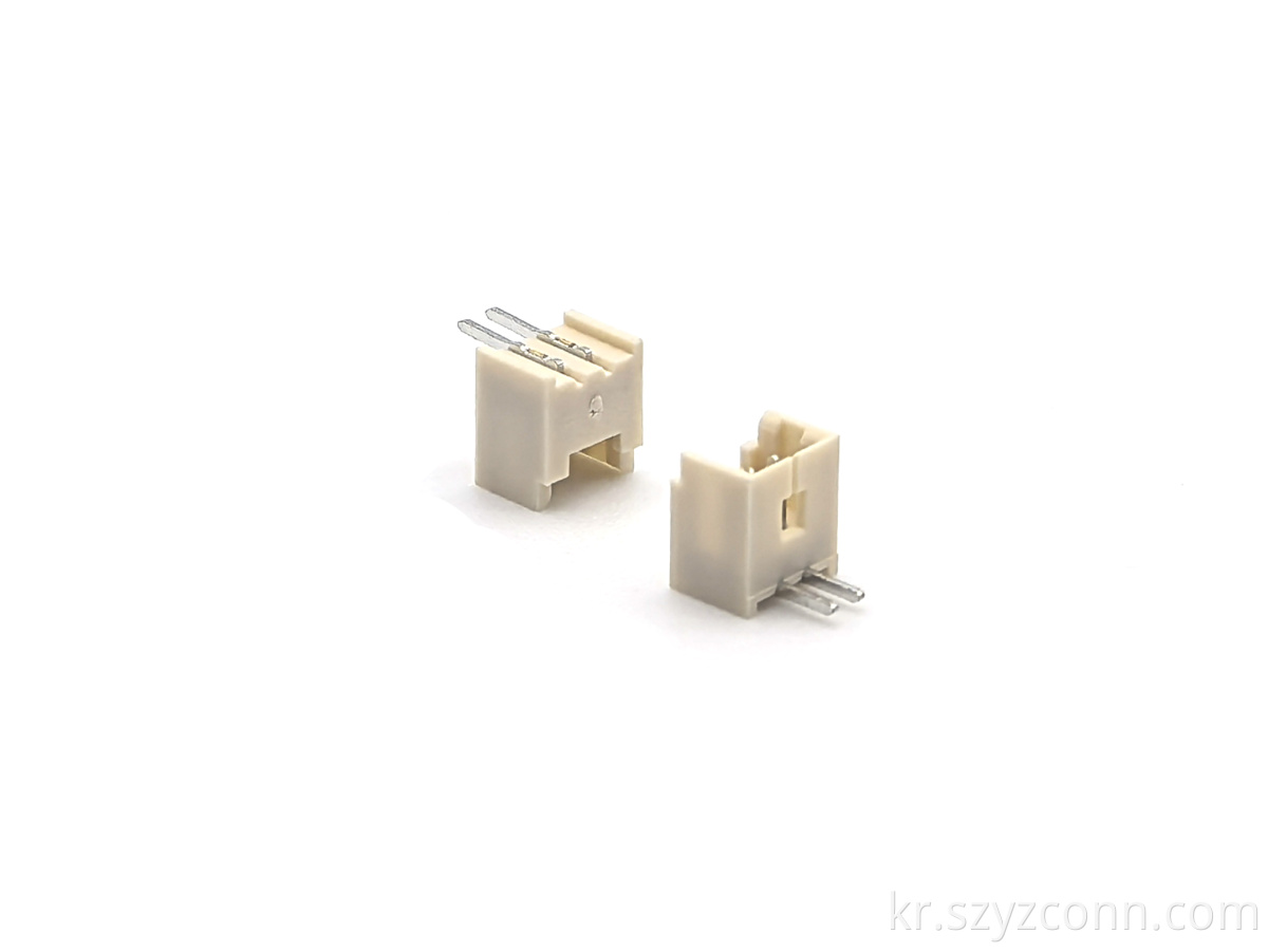 Wafer MLX1.25mm Pin header Connector Right Angle DIP Opening 1*2P